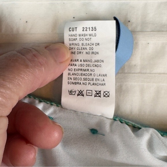 Antonio Melani Aqua Bikini - Top Large/Bottoms Medium - NWT - Picture 7 of 11